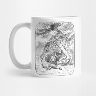 Yendraws Inktober- Guarded Mug